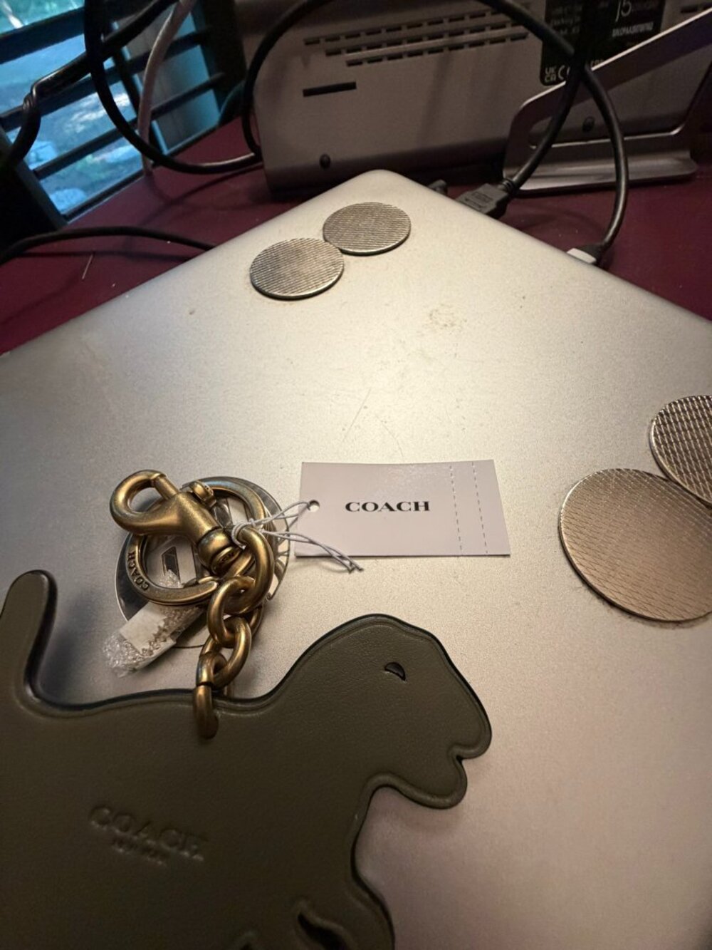 Coach Rexy Bag Charm\Key Chain from Japan NWT - Picture 5 of 5